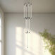 Motif LED 12.75 inch Black Multi-Pendant Ceiling Light