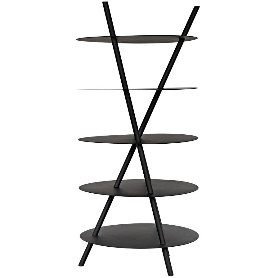 Gautama 64 X 29 X 29 inch Matte Black Shelf