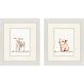Farm Friends Multi and White and Pink and Gray Framed Art, Propac