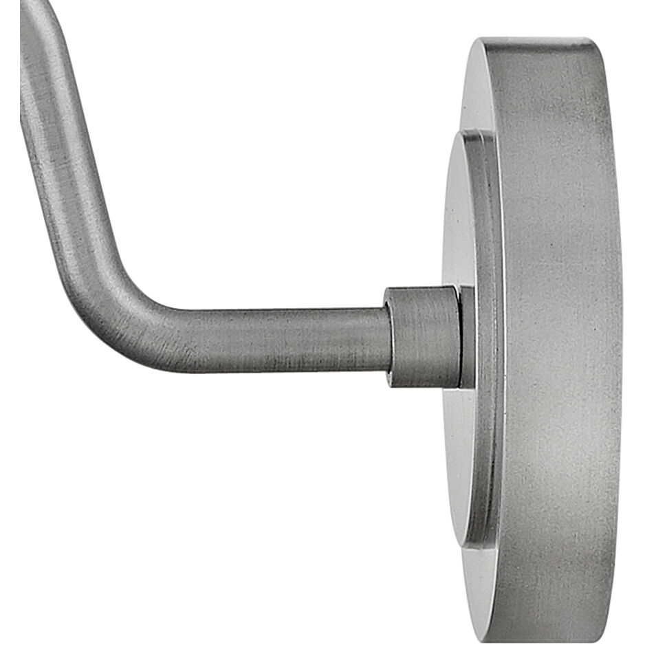 Coastal Elements Forge Outdoor Wall Mount Lantern in Antique Brushed Aluminum