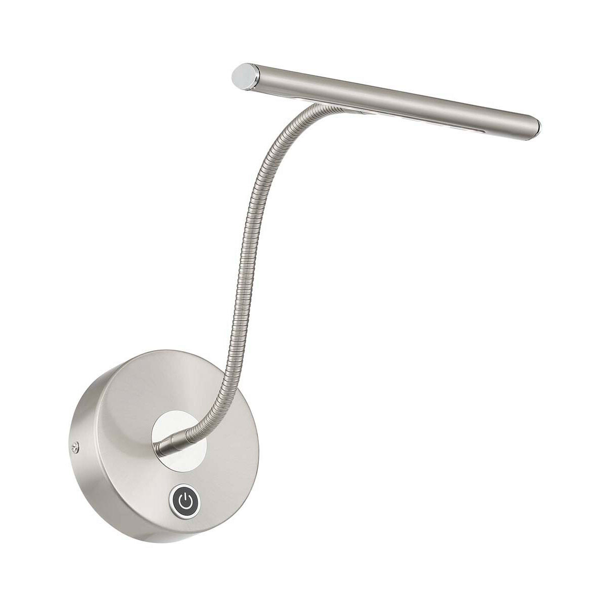 Curtis 4.5 watt 7 inch Nickel-Matte Picture Light Wall Light