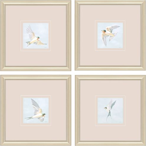 Animals Collection Turquoise Framed Art