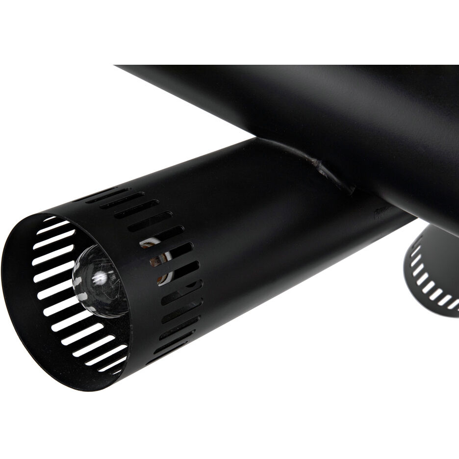 Javelin 6 Light 33 inch Matte Black Chandelier Ceiling Light