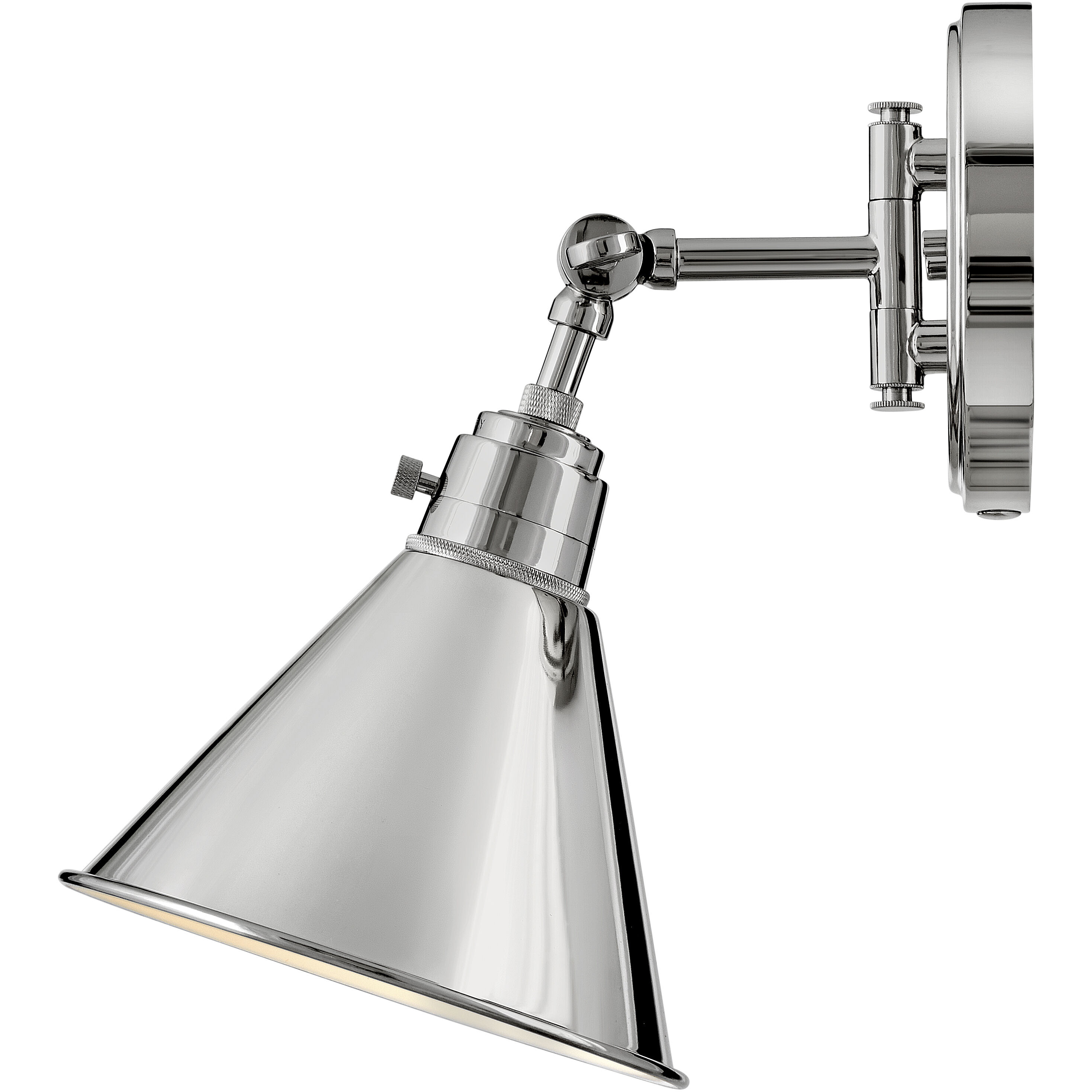 Arti 7.75 inch Polished Nickel Indoor Wall Sconce Wall Light