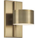 Henley LED 5.5 inch Aged Brass Sconce Wall Light