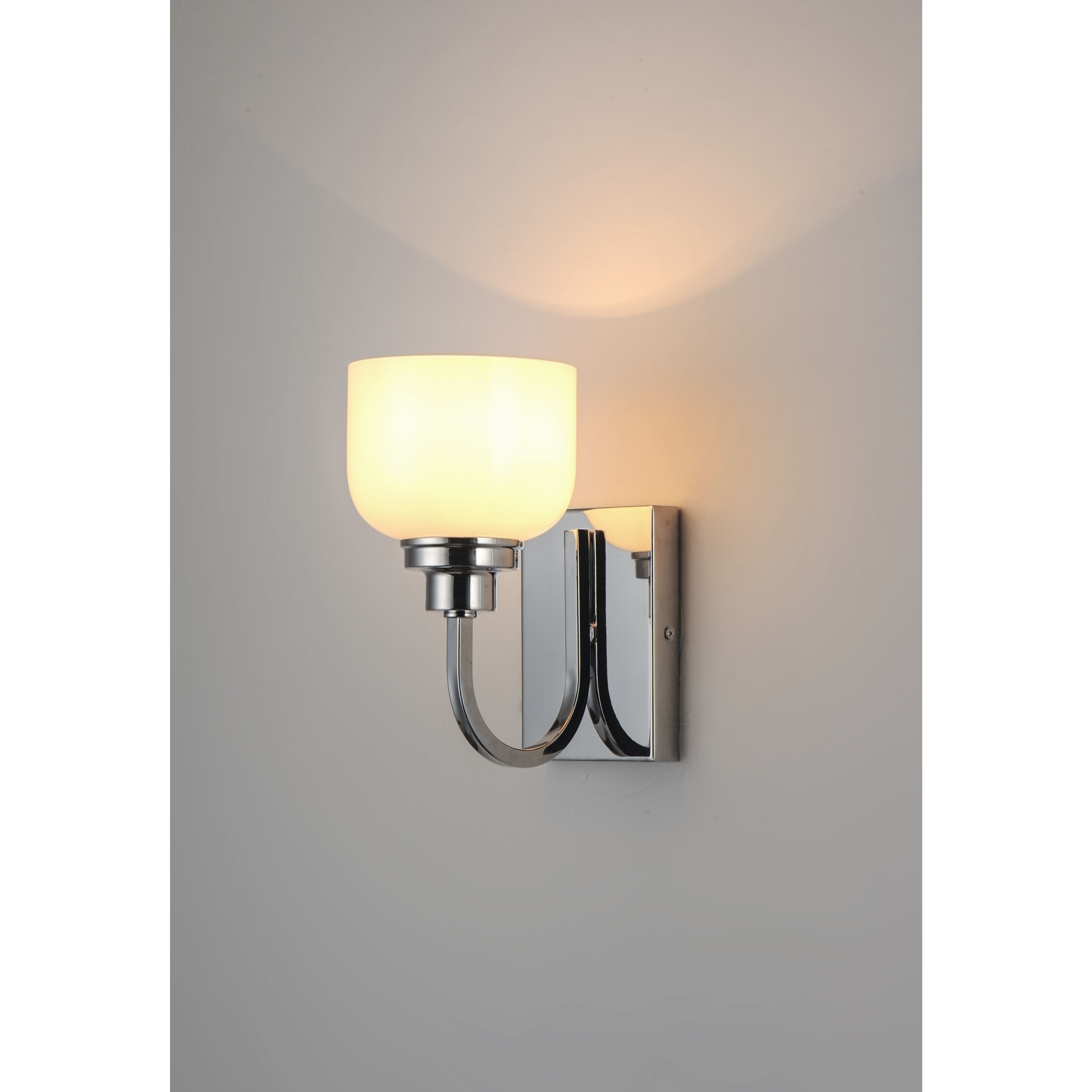 Swale 1 Light 8 inch Polished Chrome Bath Vanity Wall Light