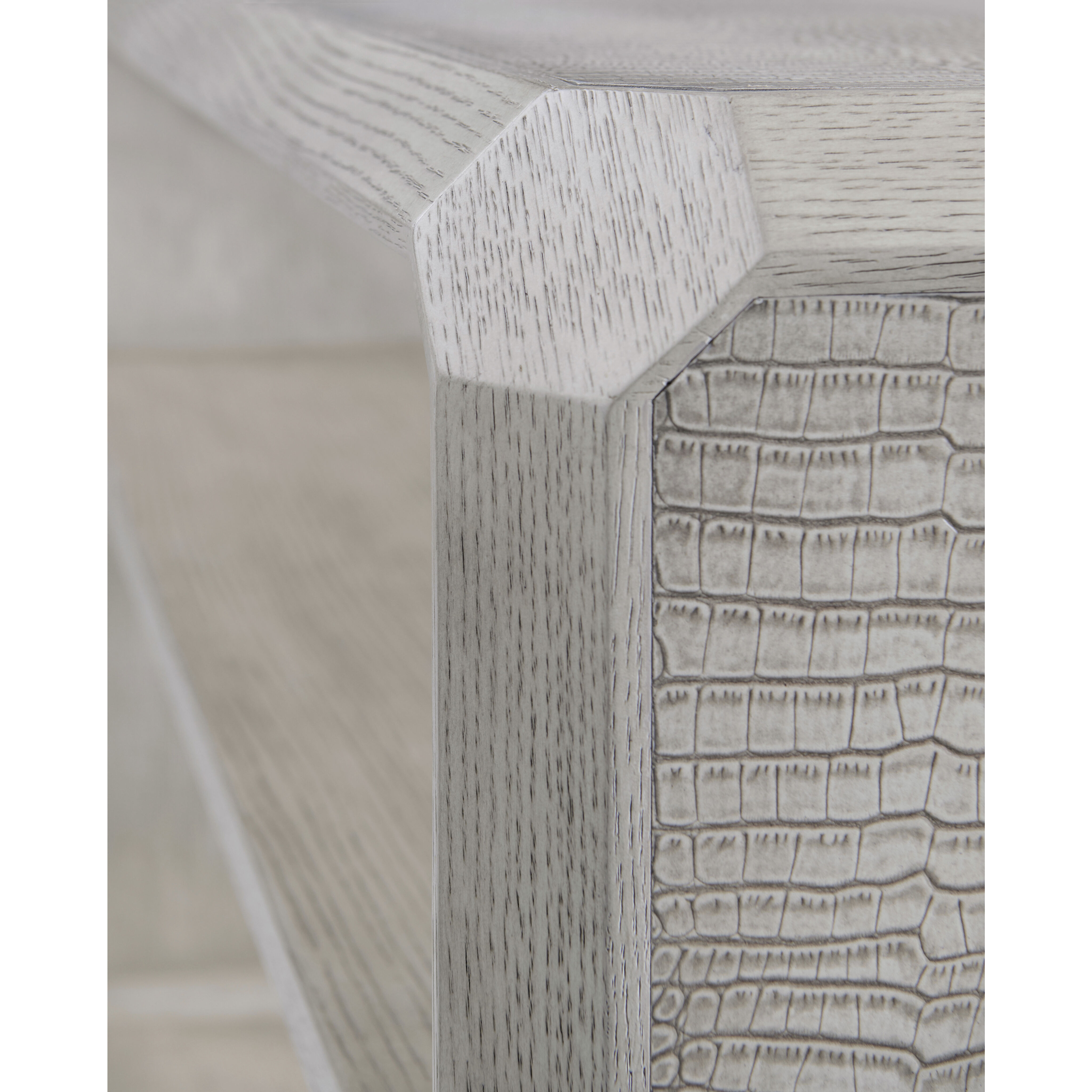 Spencer St. James 58 X 15 inch Argento Console Table, Wooden