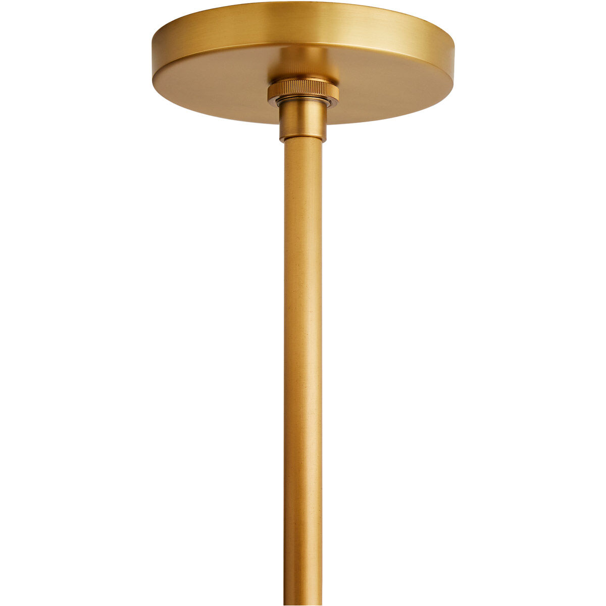 Harvey 1 Light 26 inch Natural and Antique Brass Pendant Ceiling Light