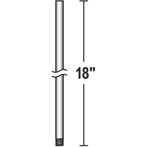 Signature Rust Downrod in 18 in.
