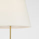 Suzanne Kasler Wyatt 52.25 inch 15.00 watt Hand-Rubbed Antique Brass Floor Lamp Portable Light