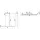Hover LED 60 inch Black Linear Pendant Ceiling Light