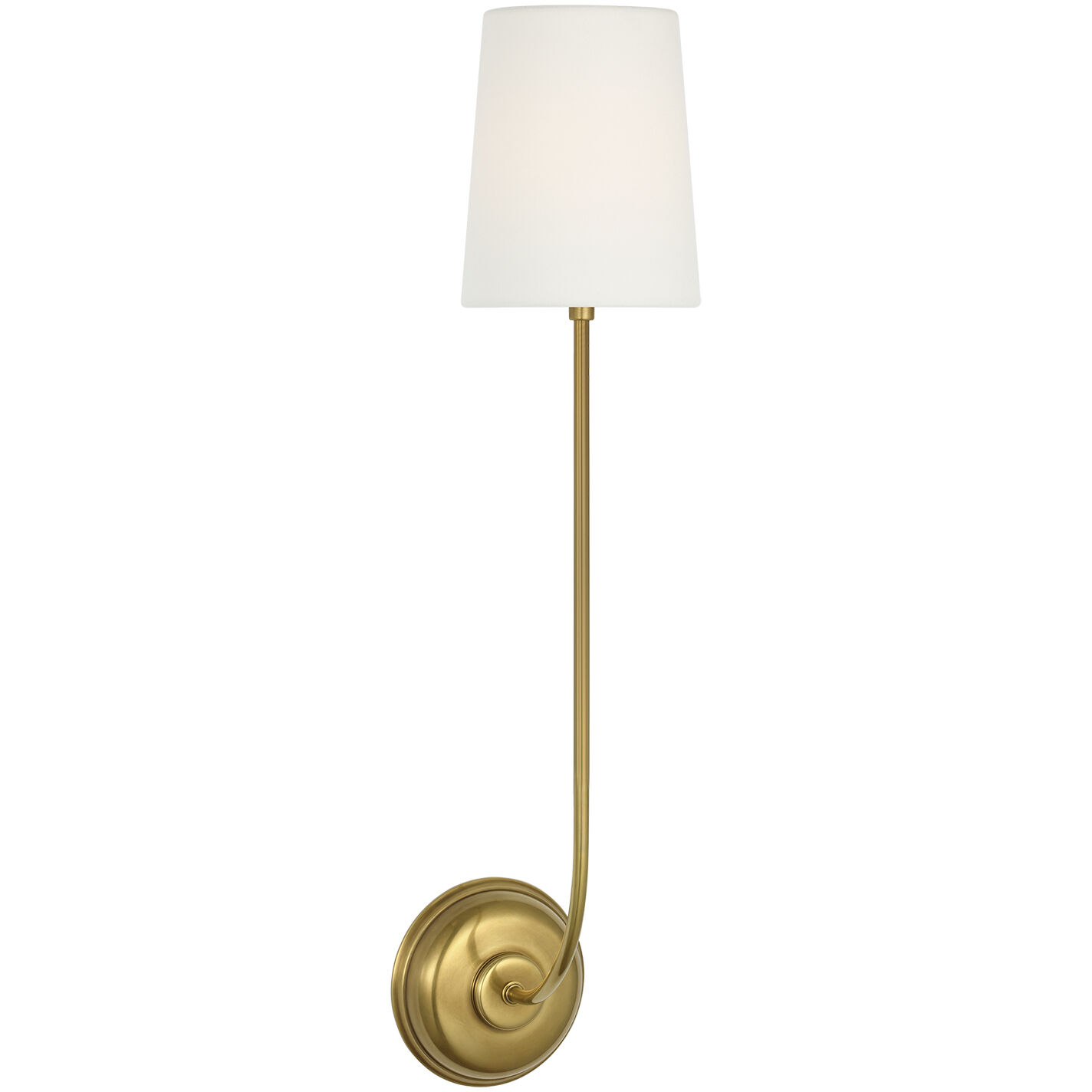 Thomas O'Brien Vendome LED 5.5 inch Hand-Rubbed Antique Brass Single Cordless Sconce Wall Light