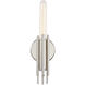 Torres 1 Light 2.25 inch Polished Nickel Bath Vanity Light Wall Light