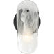 Oldmill 1 Light 5 inch Dark Matte Black Wall Sconce Wall Light