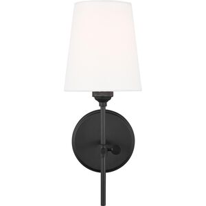 TOB by Thomas O'Brien Baker 1 Light Midnight Black Sconce Wall Light