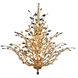 Orchid 18 Light 41 inch Gold Foyer Ceiling Light in Royal Cut