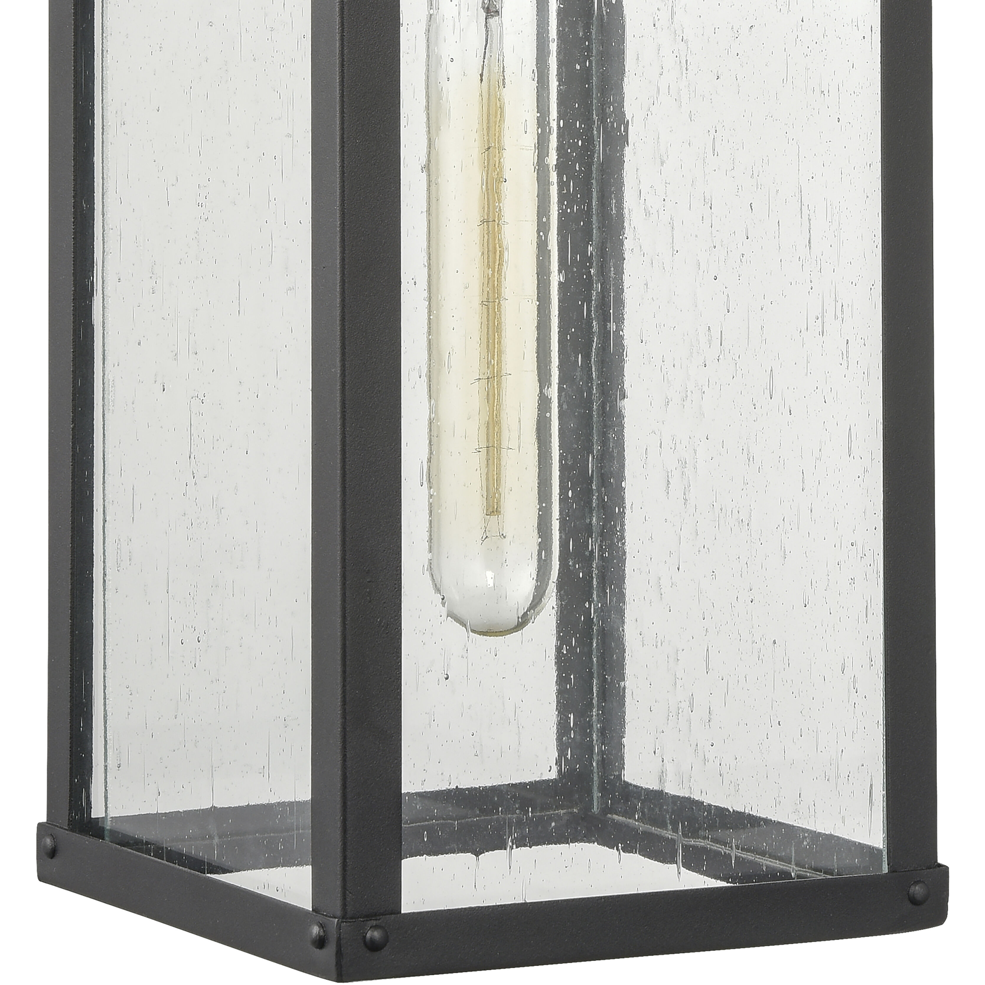 Dalton 1 Light 17.5 inch Textured Black Outdoor Wall Sconce