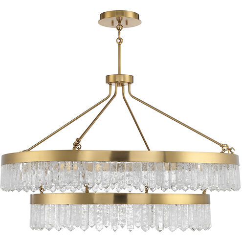 Landon LED 45 inch Warm Brass Pendant Ceiling Light