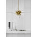 Chapman & Myers Quincy2 20 Light 30 inch Antique-Burnished Brass Sputnik Chandelier Ceiling Light, Medium
