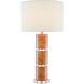 Birdseye 29.5 inch 150 watt Birdseye Maple Veneer Table Lamp Portable Light