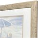 Peaceful Poolside Blue and Beige and White Framed Art, Propac