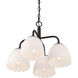Dorinda 4 Light 18 inch Matte Black Pendant Ceiling Light