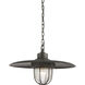 Acme 1 Light 22 inch Aged Silver Pendant Ceiling Light