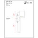 Amador Outdoor Wall Light in Deep Bronze
