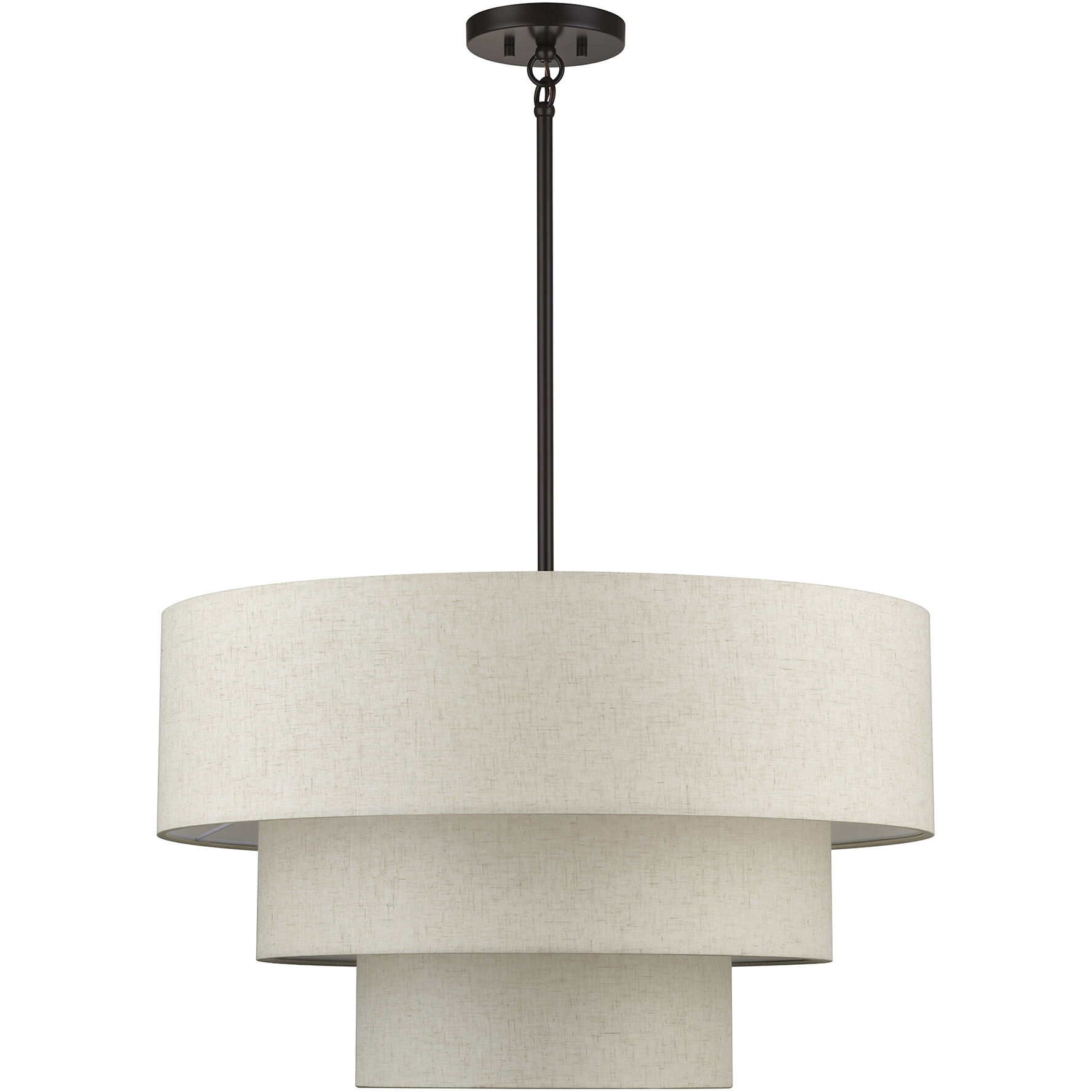 Manorwood 5 Light 28 inch English Bronze Pendant Chandelier Ceiling Light, Medium