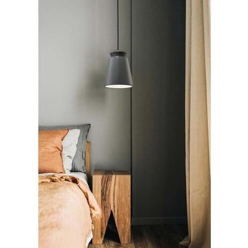 Radiance Collection 1 Light 8 inch Polished Chrome Pendant Ceiling Light