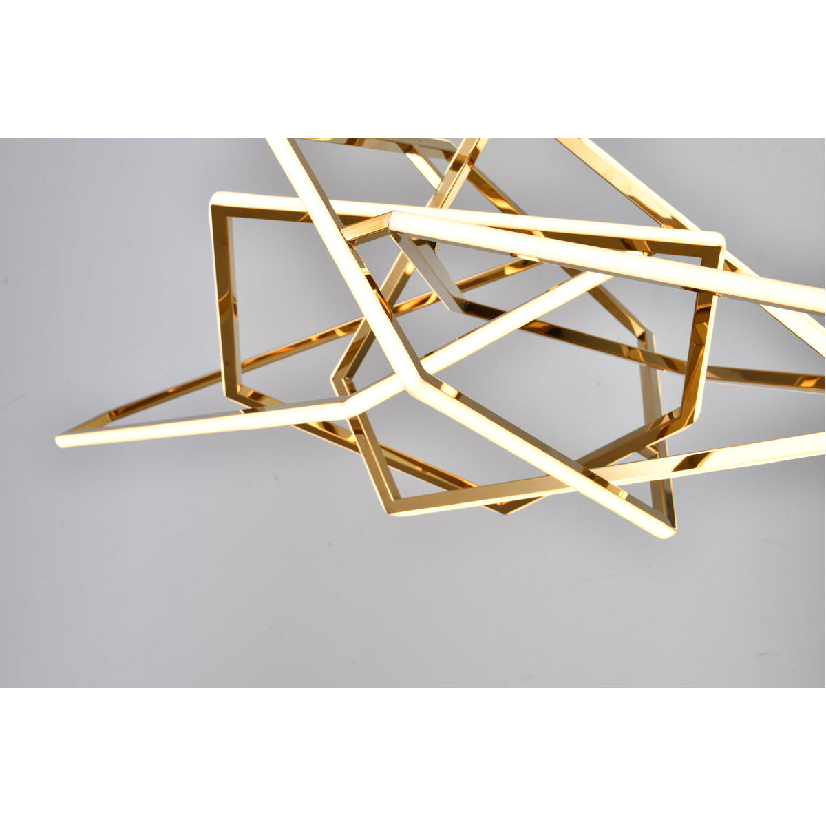 NL Series 38 inch Stainless Steel Gold Pendant Ceiling Light