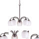 Signature 5 Light 23 inch Antique Bronze Chandelier Ceiling Light