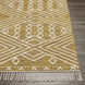 Bedouin 120 X 96 inch Mustard Rug in 8 x 10, Rectangle