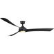 Wrap Custom Black 35.97 inch Each Fan Blades