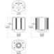 Hi-Pro LED Medium 20.00 watt 3000K HID Replacements