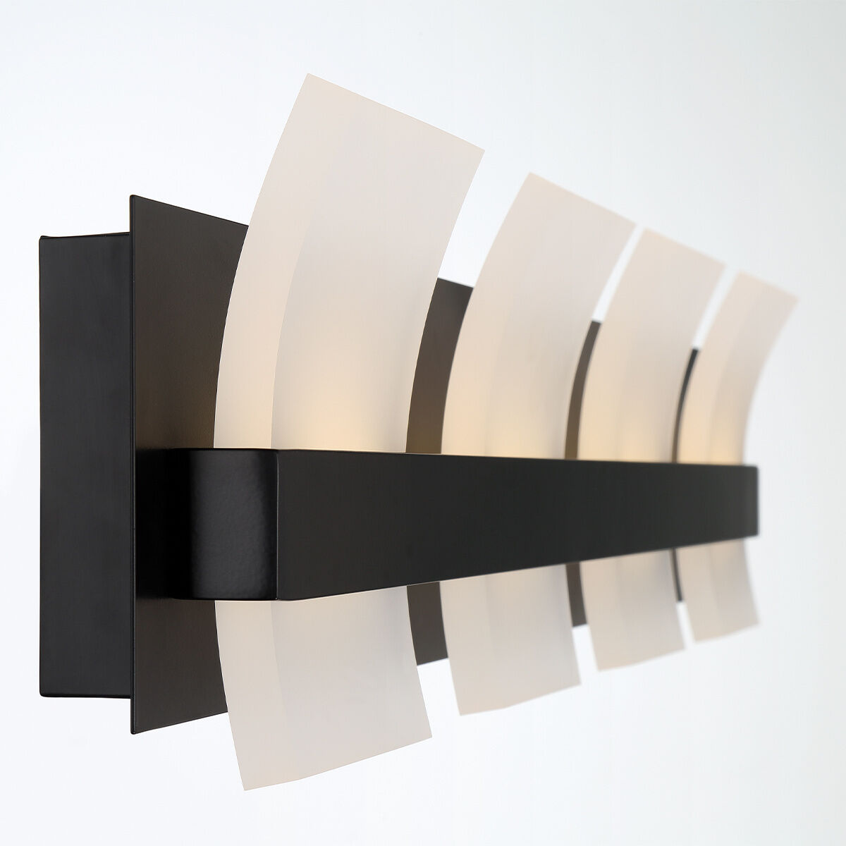 Cambridge LED 28.75 inch Black Vanity Light Wall Light