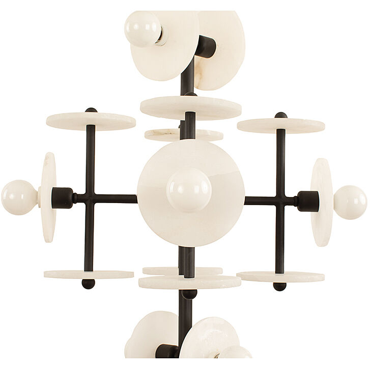 Amani 9 Light 20 inch Black Cashmere Pendant Ceiling Light