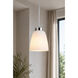 Colleen 1 Light 5 inch Polished Chrome Pendant Ceiling Light