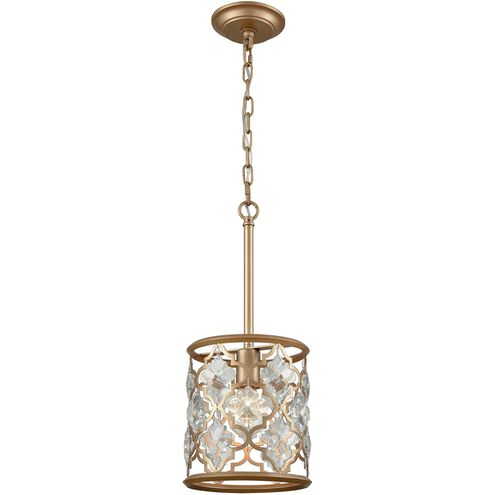 Armand 1 Light 8 inch Matte Gold Mini Pendant Ceiling Light