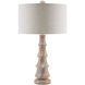 Petra 29 inch Rainbow Sandstone Table Lamp Portable Light