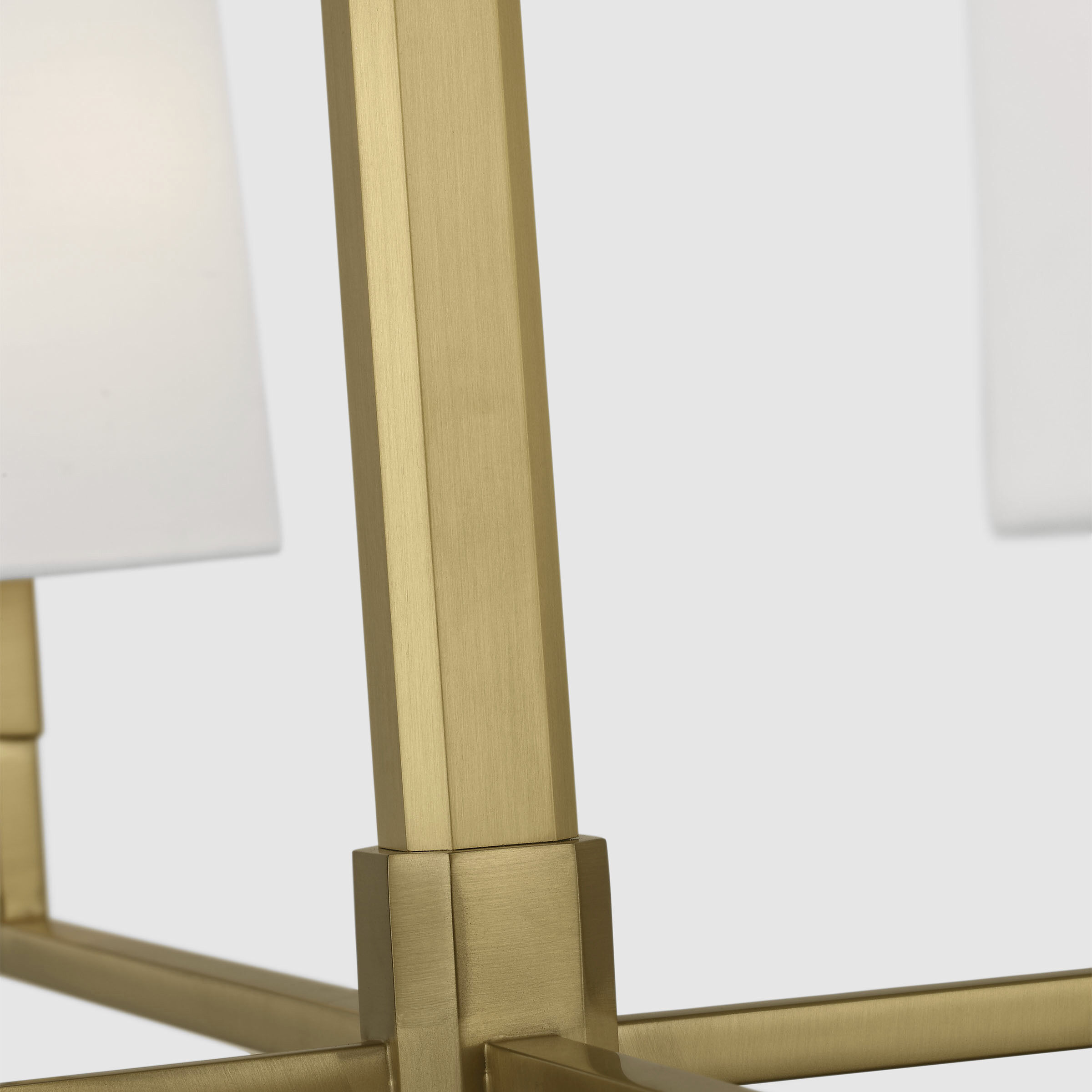 TOB by Thomas O'Brien Danica 4 Light 36 inch Burnished Brass Chandelier Ceiling Light