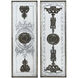 Doorways Bronze and Mirrored Wall Art, Set of 2