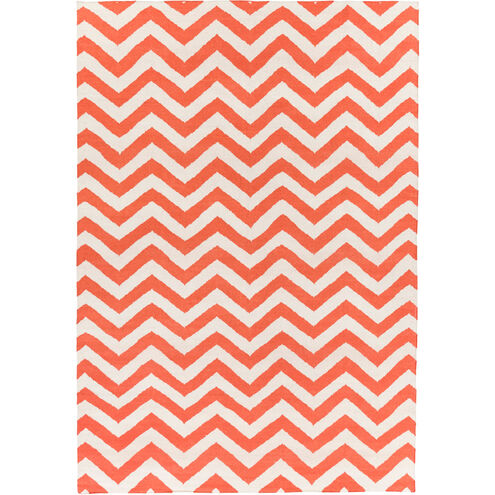 Frontier 36 X 24 inch Burnt Orange, Cream Rug