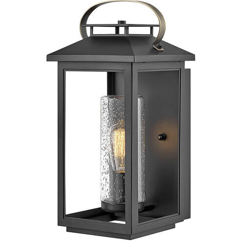 Coastal Elements Atwater LED 18 inch Black Outdoor Wall Mount Lantern, Medium