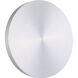 Alumilux Dish LED 6.75 inch Satin Aluminum ADA Wall Sconce Wall Light