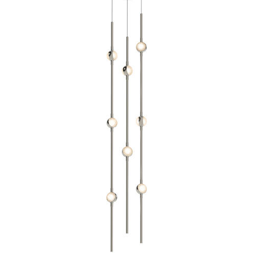 Constellation LED 6 inch Satin Nickel Chandelier Ceiling Light