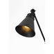 Van 1 Light 6 inch Black Plug In Wall Sconce Wall Light