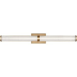 Syden LED 4.75 inch Satin Brass Bath Vanity Wall Light