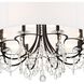 Othello 8 Light 32 inch Matte Black Chandelier Ceiling Light