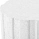 Jane 22 X 16 inch White Concrete Outdoor Accent Table